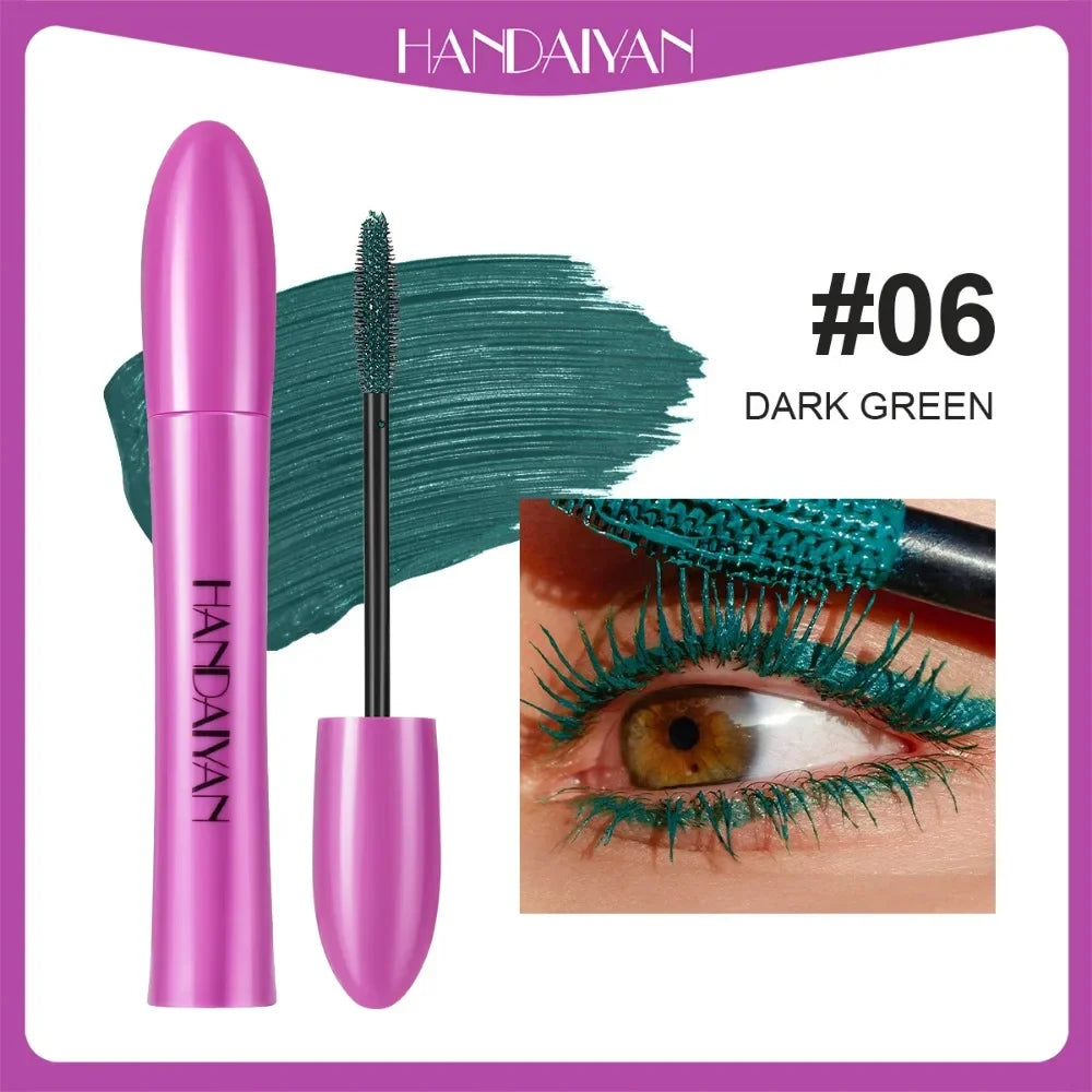 10-Color Waterproof Volumizing Mascara