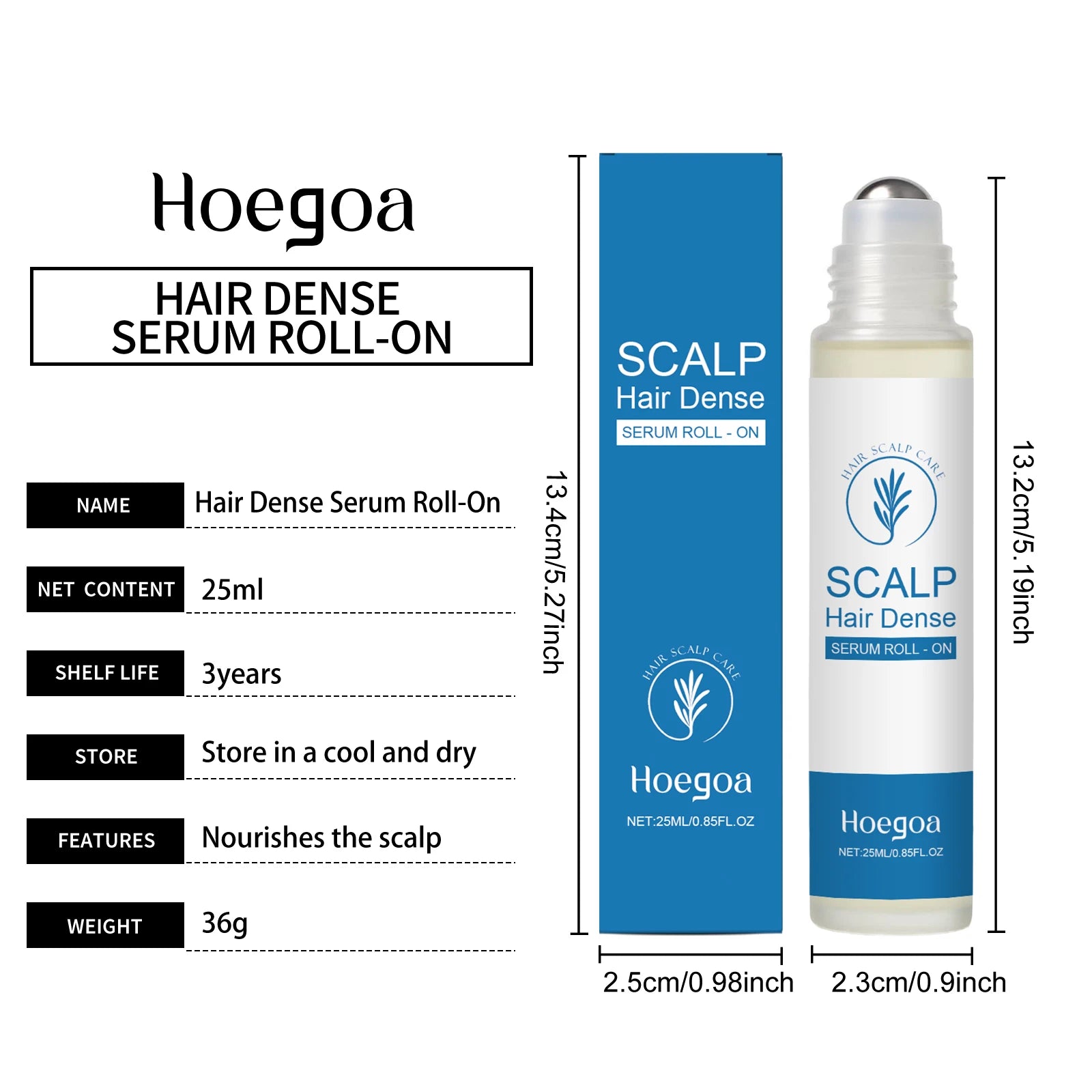 Rosemary Roll-On Hair Serum