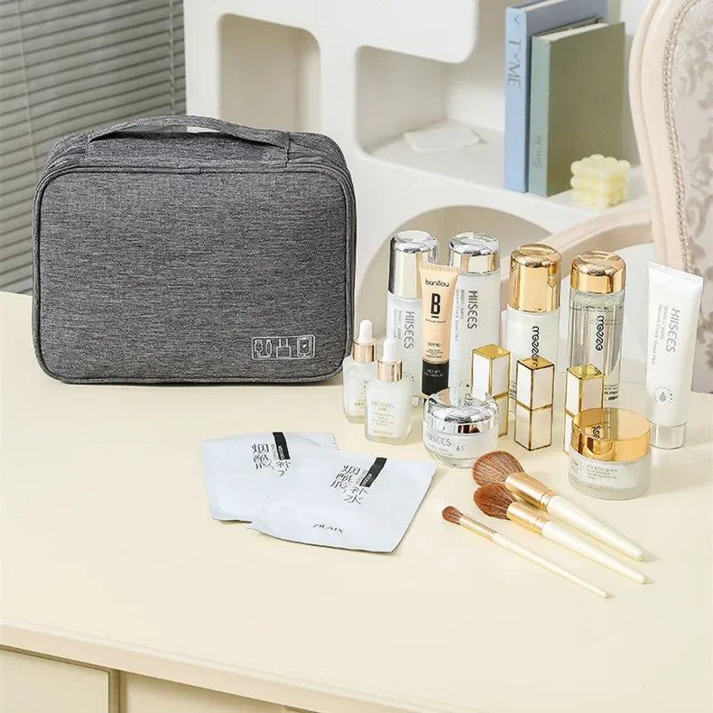 Fashion Solid Color Makeup Bag