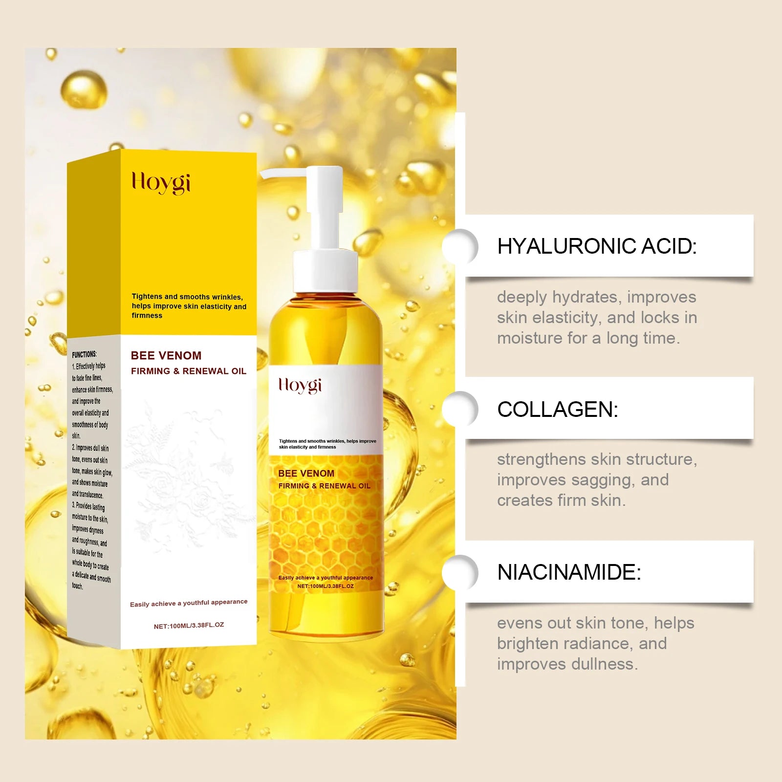 Bee Venom Firming Body Oil