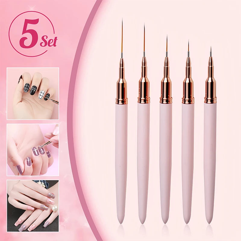 Nail Art Liner Brushes Set