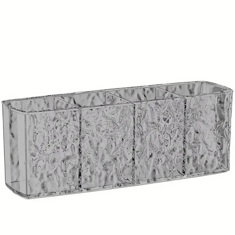 Transparent Acrylic 4-Hole Makeup Organizer