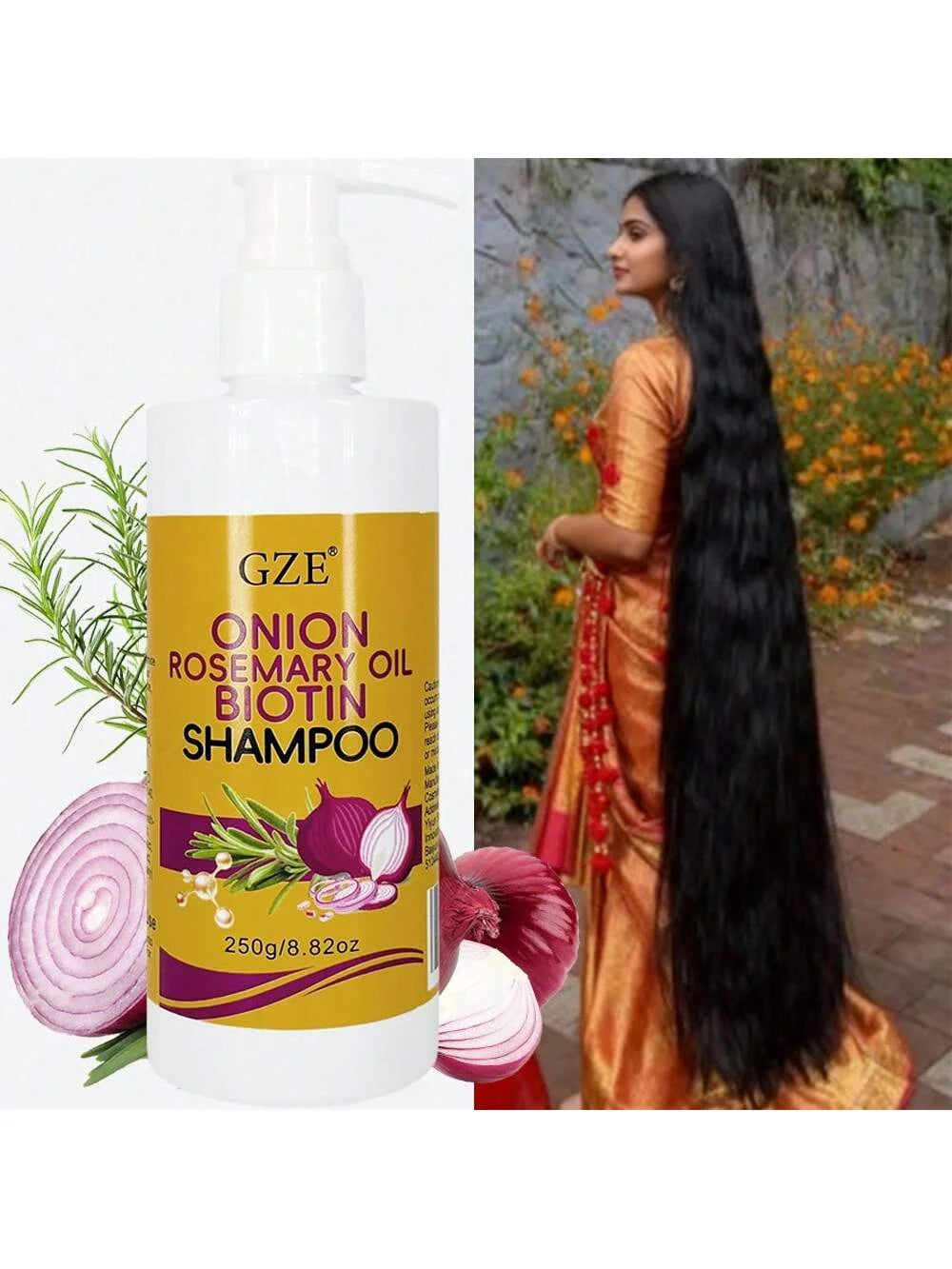 Nourishing Onion & Biotin Shampoo