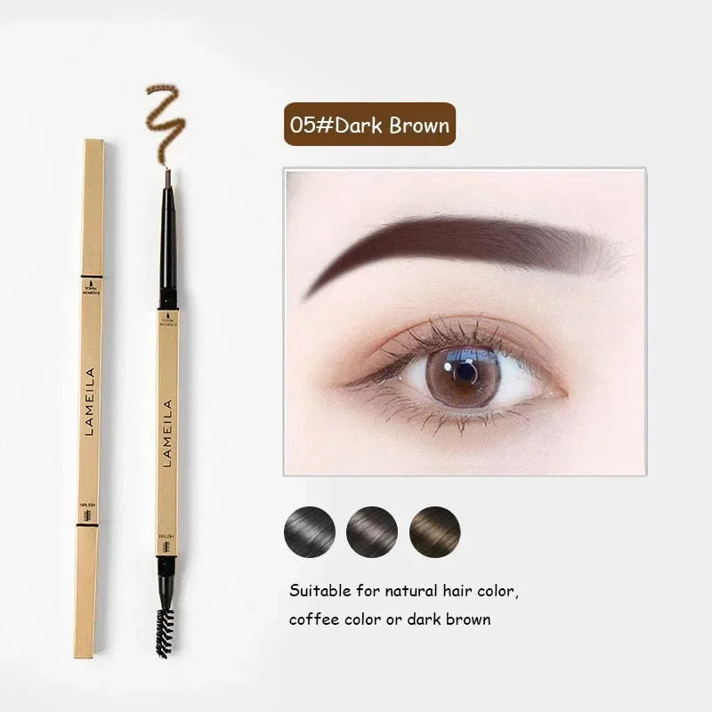 Waterproof Double-Head Eyebrow Pencil
