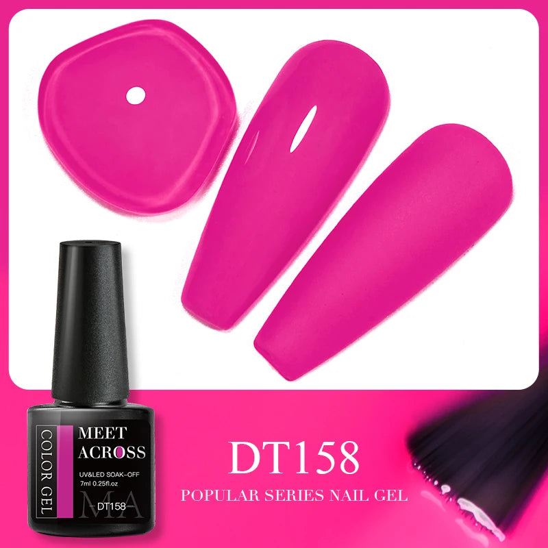 5ml Pink Dried Flower Gel Nail Polish