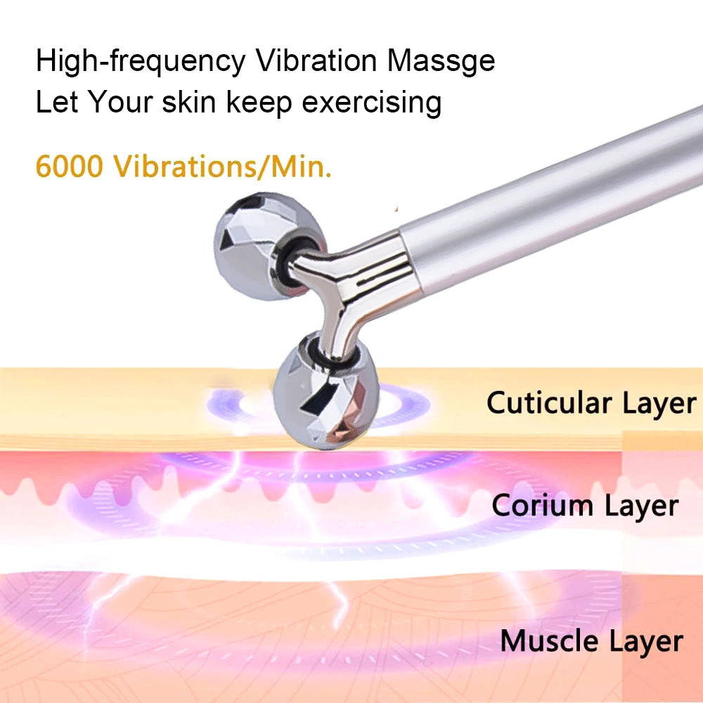 3D Facial Lifting Roller Massager