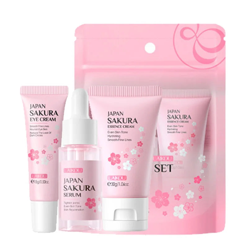 C 24K Golden Sakura Skin Care Set
