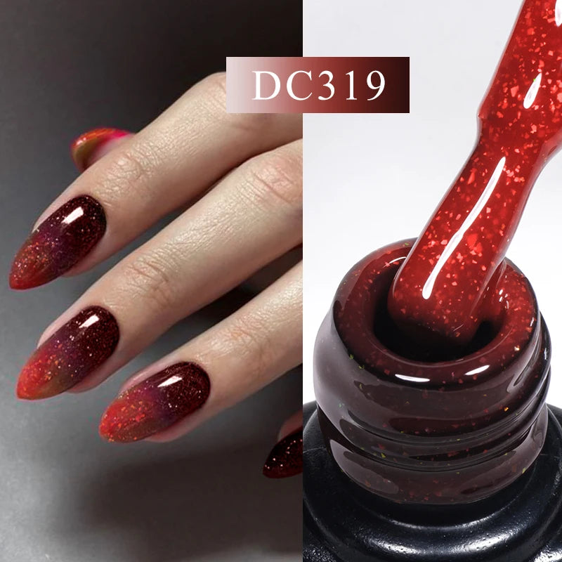 Thermal Aurora Rubber Base Gel Polish