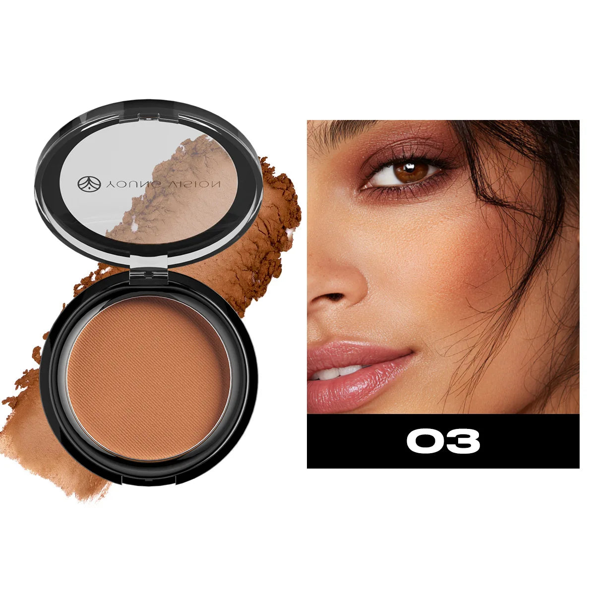 Silky Matte 3D Contour Powder Palette