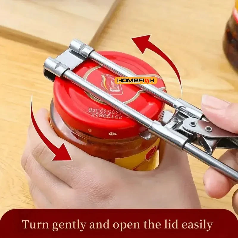 Adjustable Stainless Steel Bottle Opener