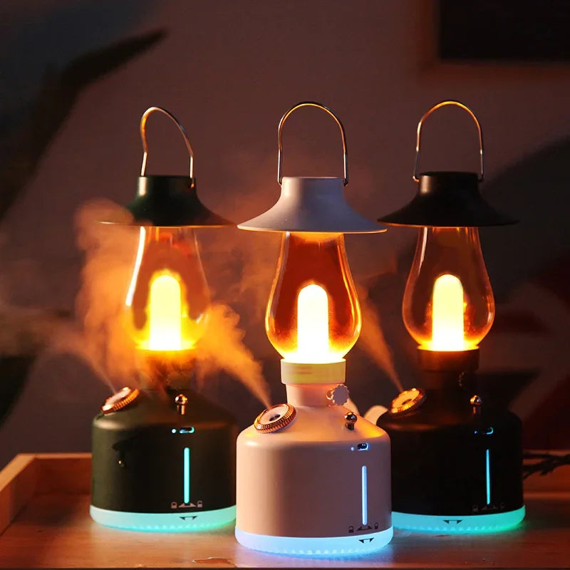 Wireless Air Humidifier Camping Lamp