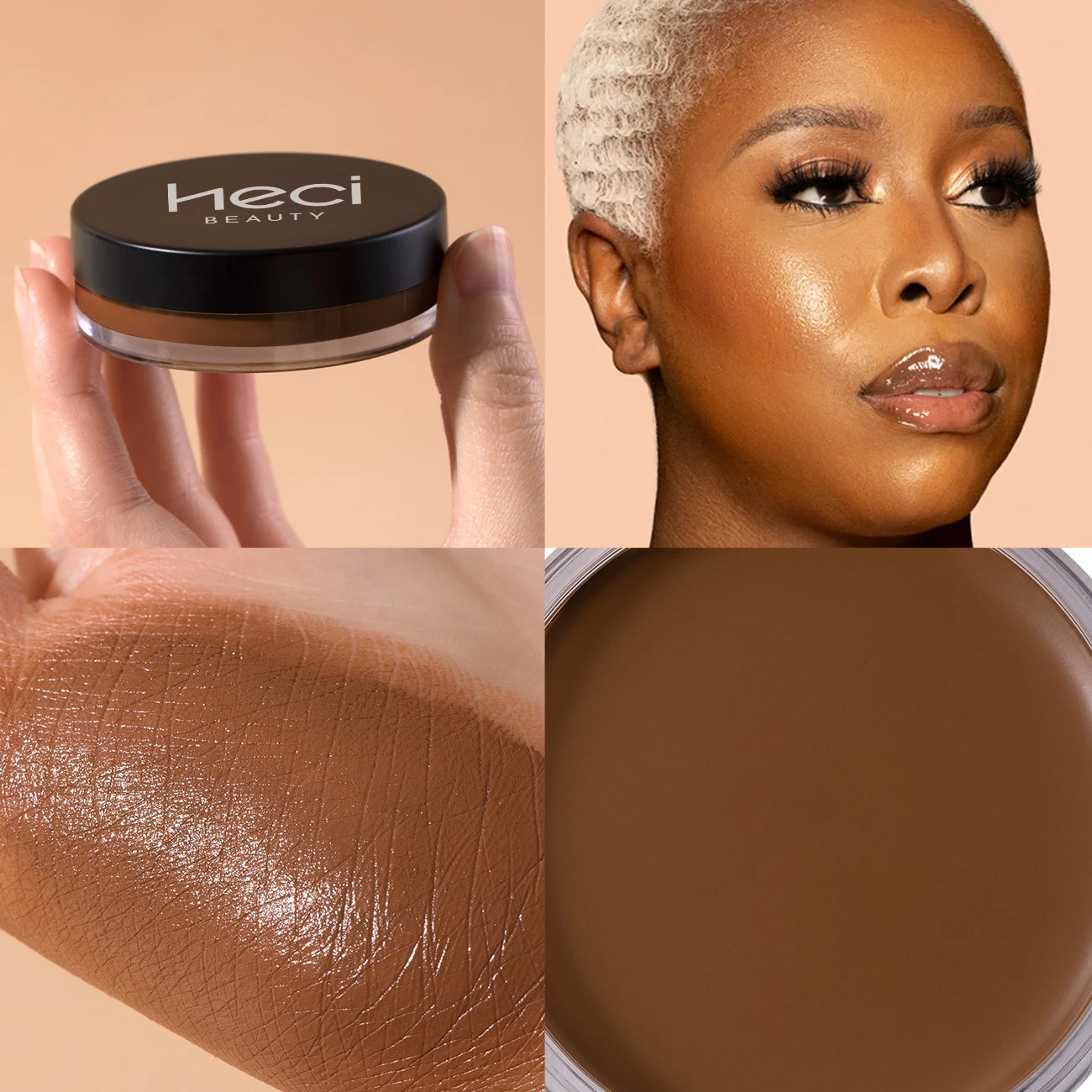 Waterproof Full-Coverage Matte Foundation Cream