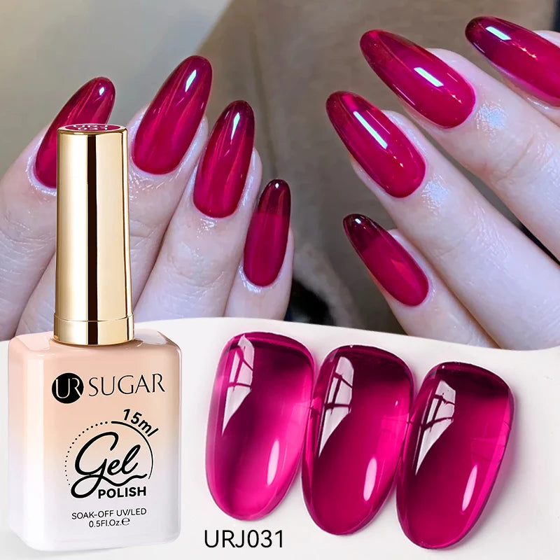 Jelly Milky White Translucent UV Gel Polish