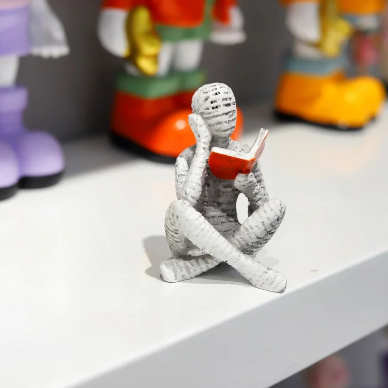 Reading Woman Thinker Statue