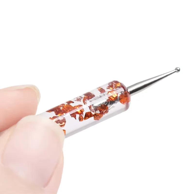 Dual-Ended Nail Art Dotting Pens Set