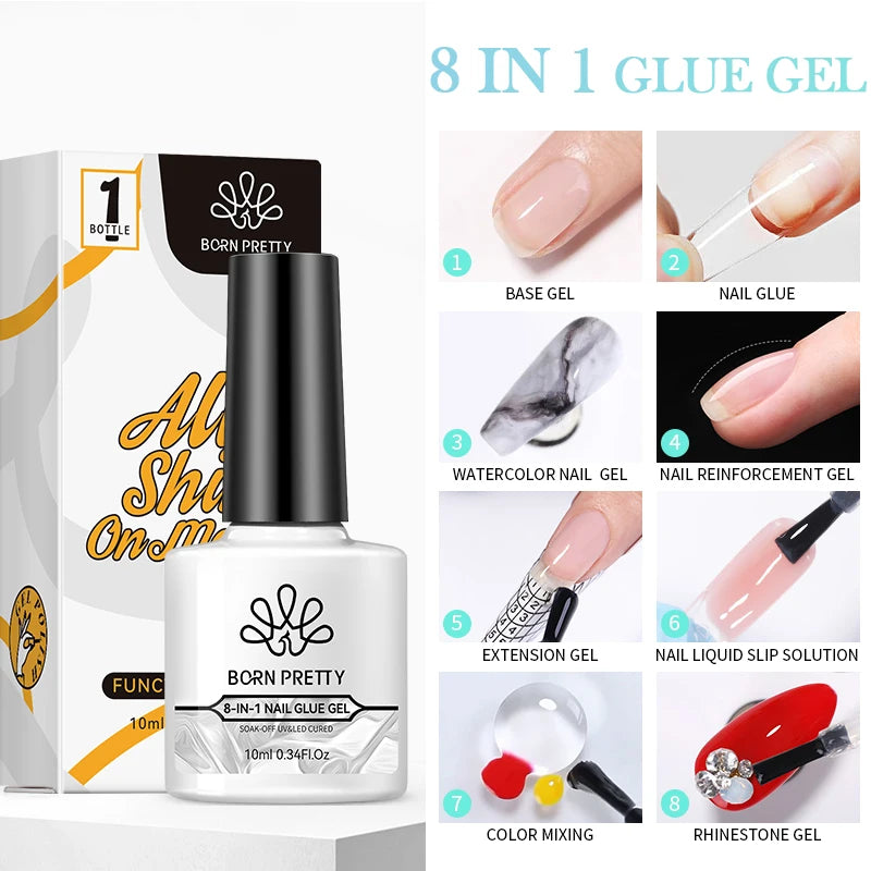 Base Gel Top Coat Rubber Reinforcement UV LED Nail Formula
