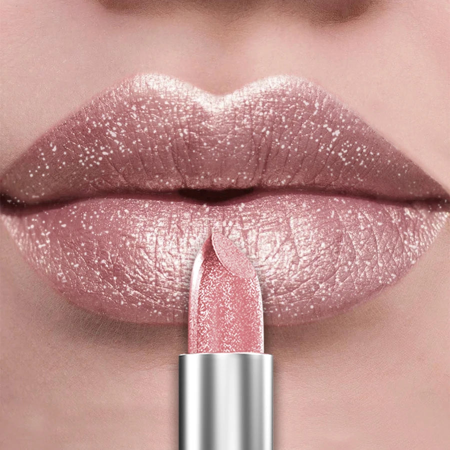 21-Color Metallic Glitter Lipstick Set