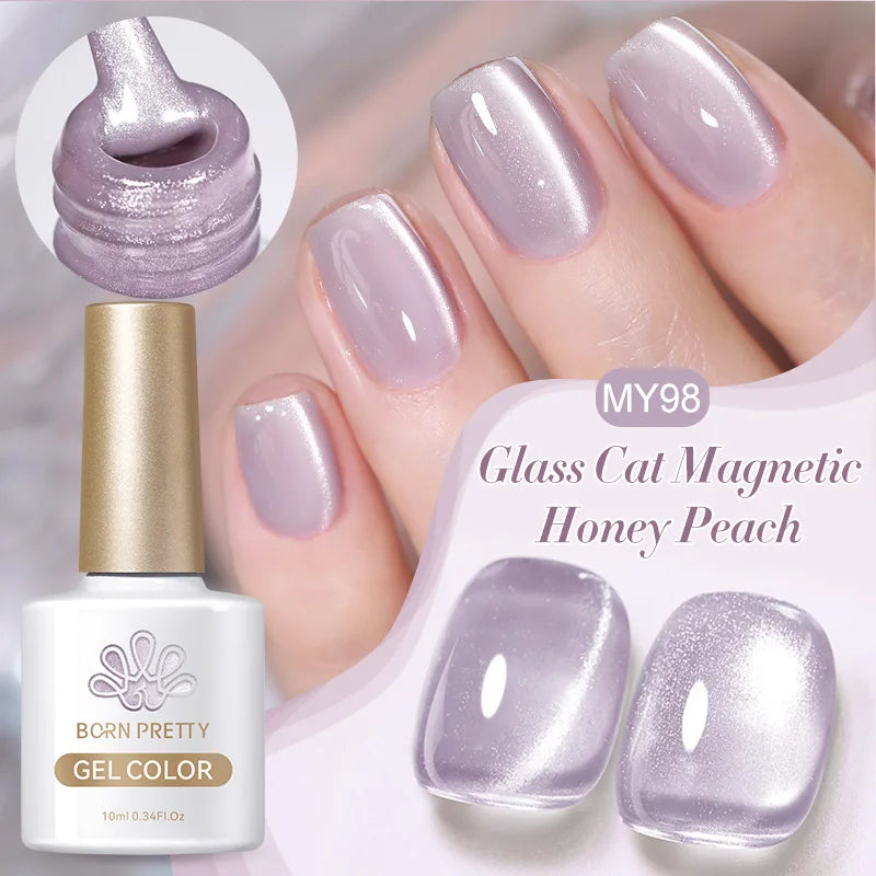 Sparkling Magnetic Cat Eye Gel Polish