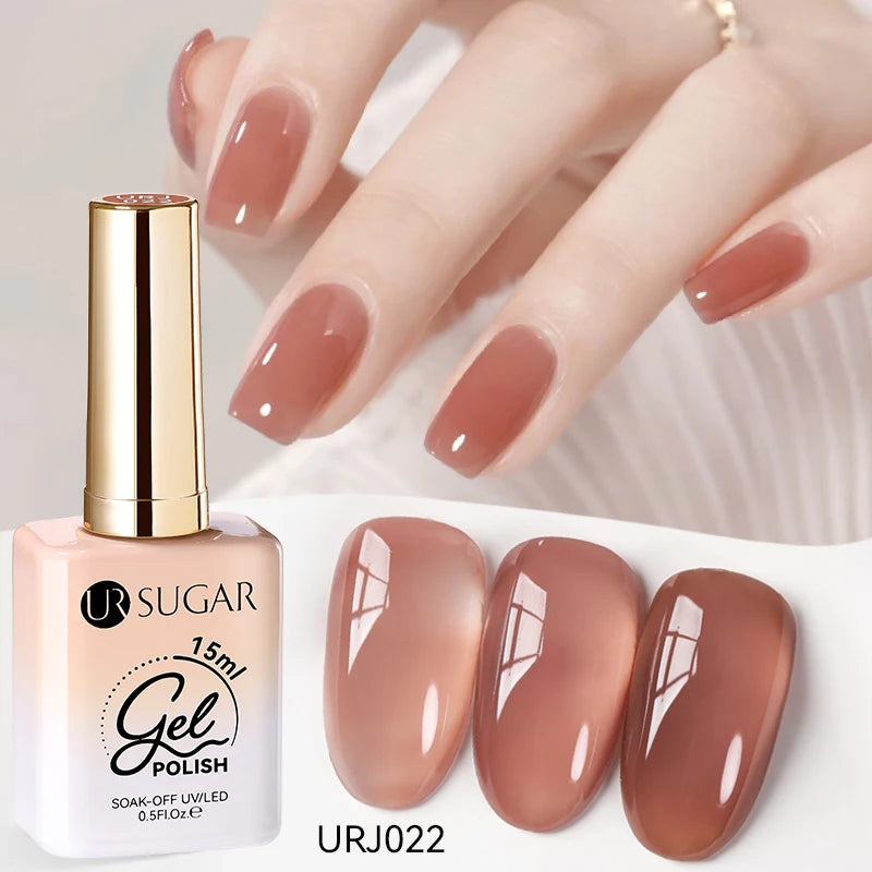 Jelly Milky White Translucent UV Gel Polish