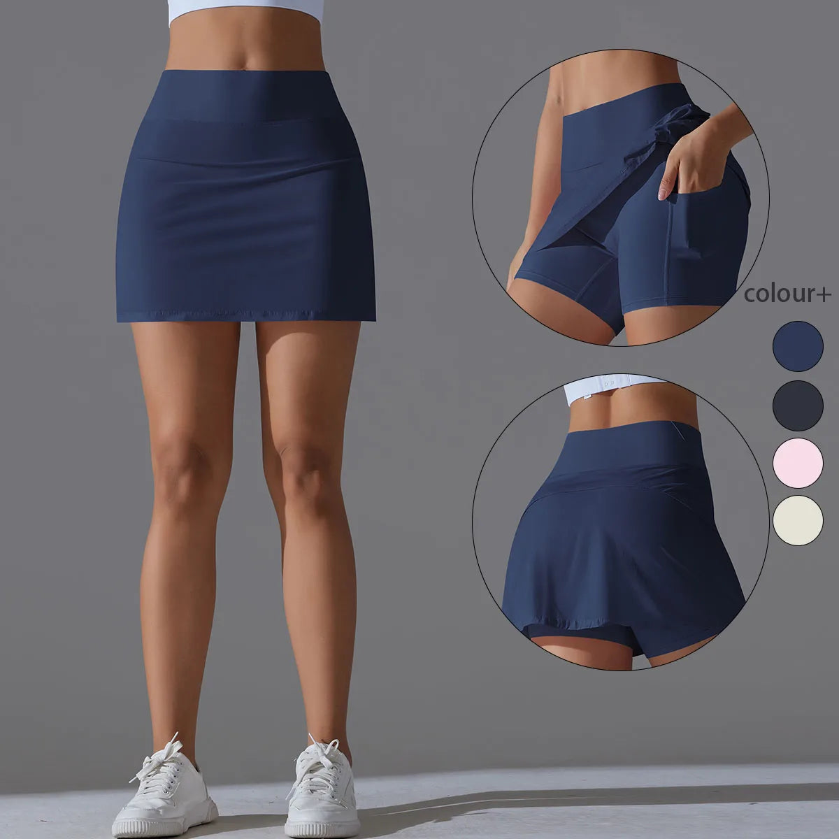 Quick-Dry Yoga Skirt