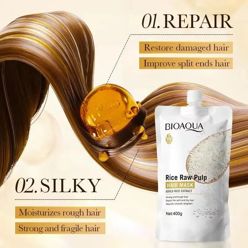 5-Second Rice Keratin Hair Mask
