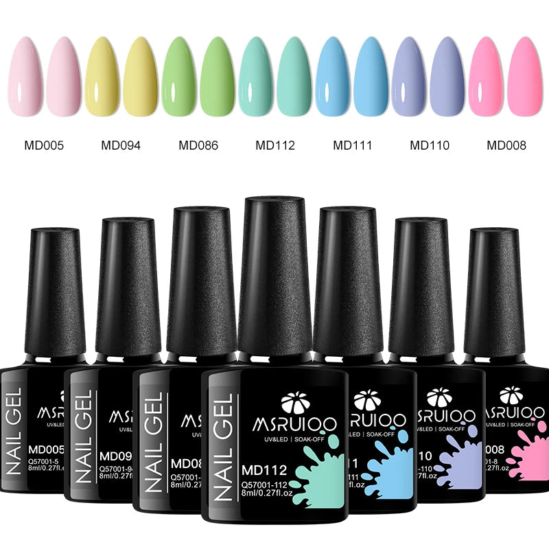 7-Piece UV Gel Polish Set