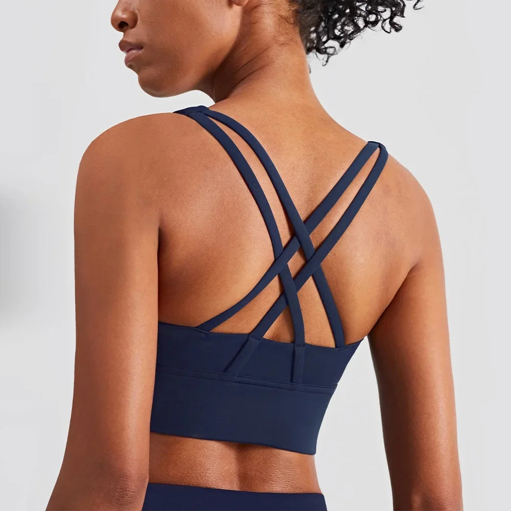 Cross Back Sports Bra