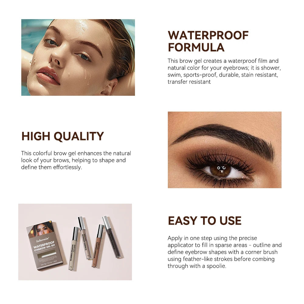 Tinted Liquid Eyebrow Gel