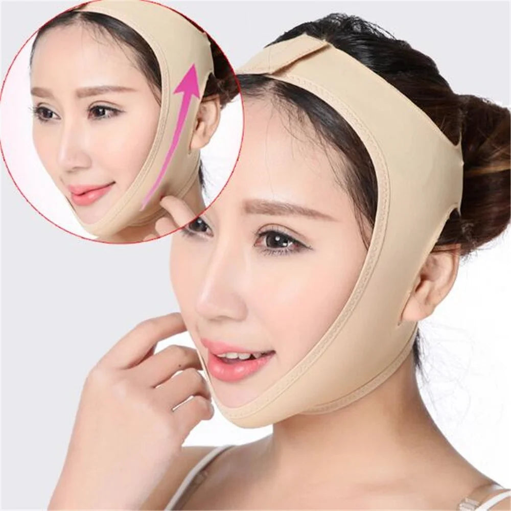 Elastic Face Slimming Bandage for V Line Facial Contouring