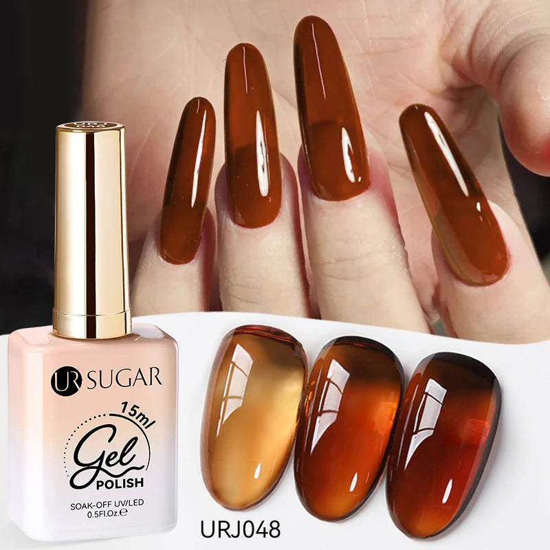 Jelly Milky White Translucent UV Gel Polish