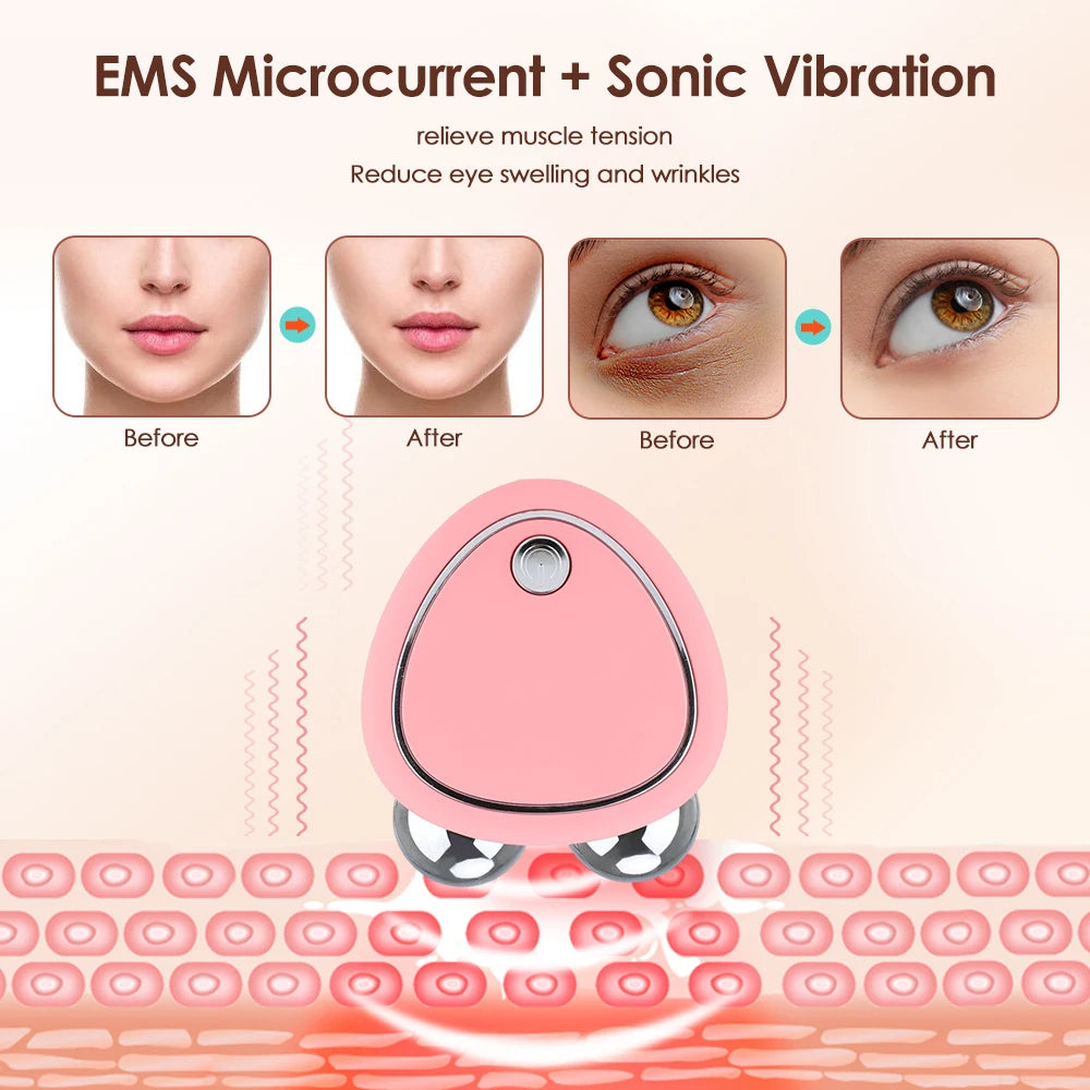 Portable EMS Facial Massager