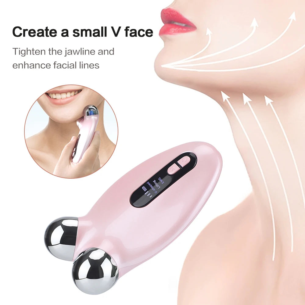 Microcurrent V-Face EMS Facial Roller