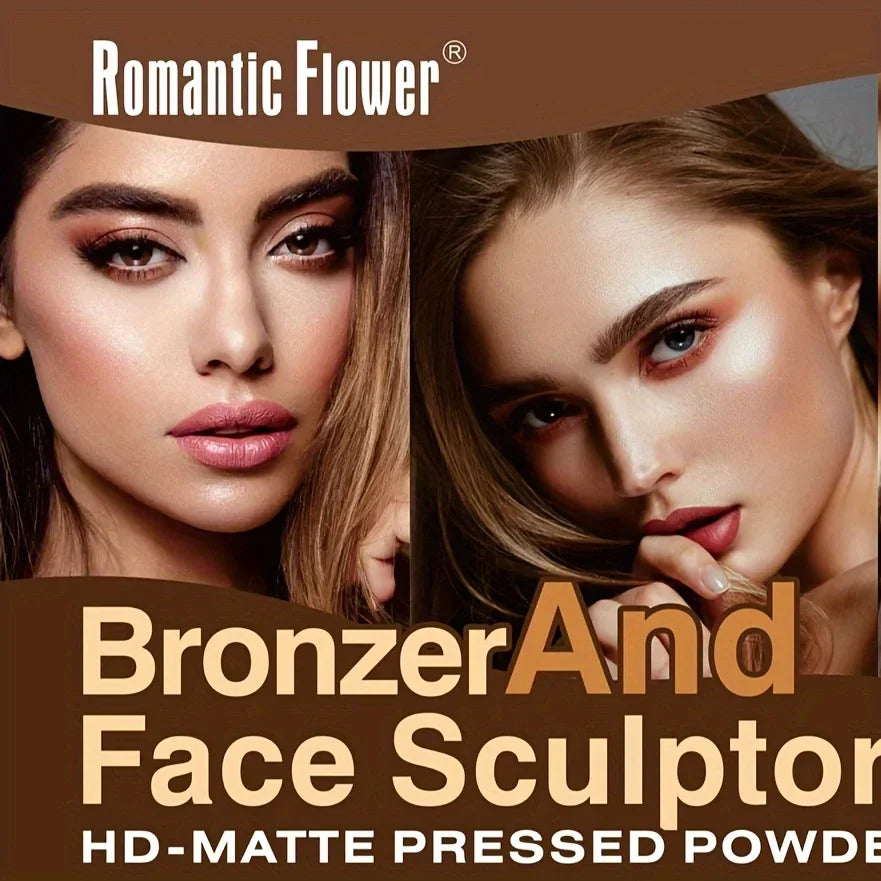 12-Color Matte Bronzer and Sculpting Palette