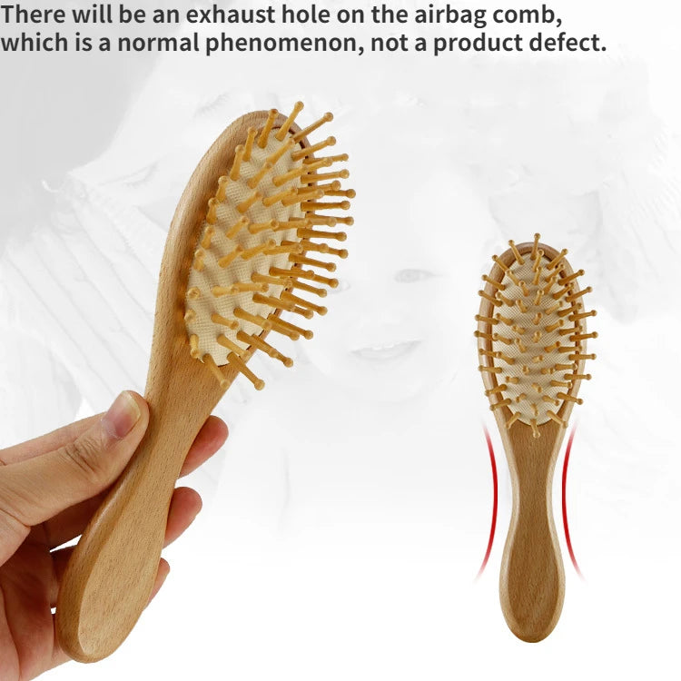 Natural Wooden Hair Brush
