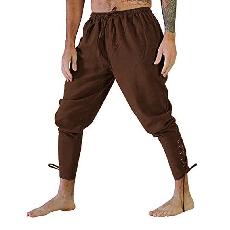 Viking Pirate Costume Pants