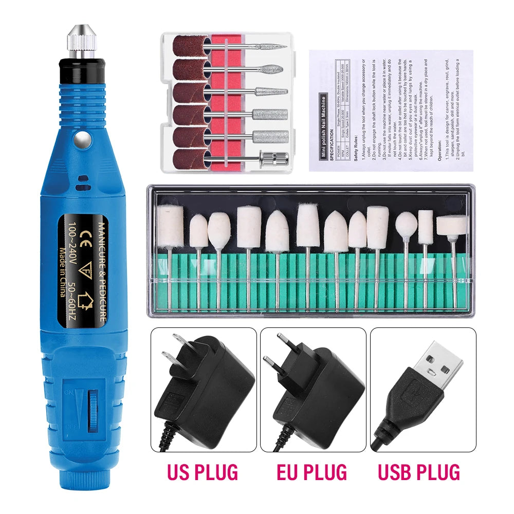 Electric Nail Drill Machine