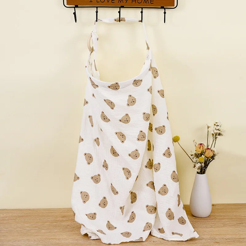 Cotton Muslin Nursing Cover
