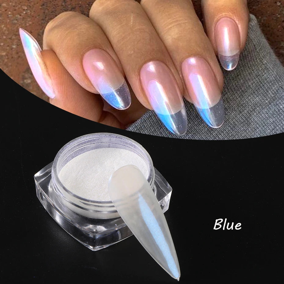 Aurora Chrome Nail Pigment Powder