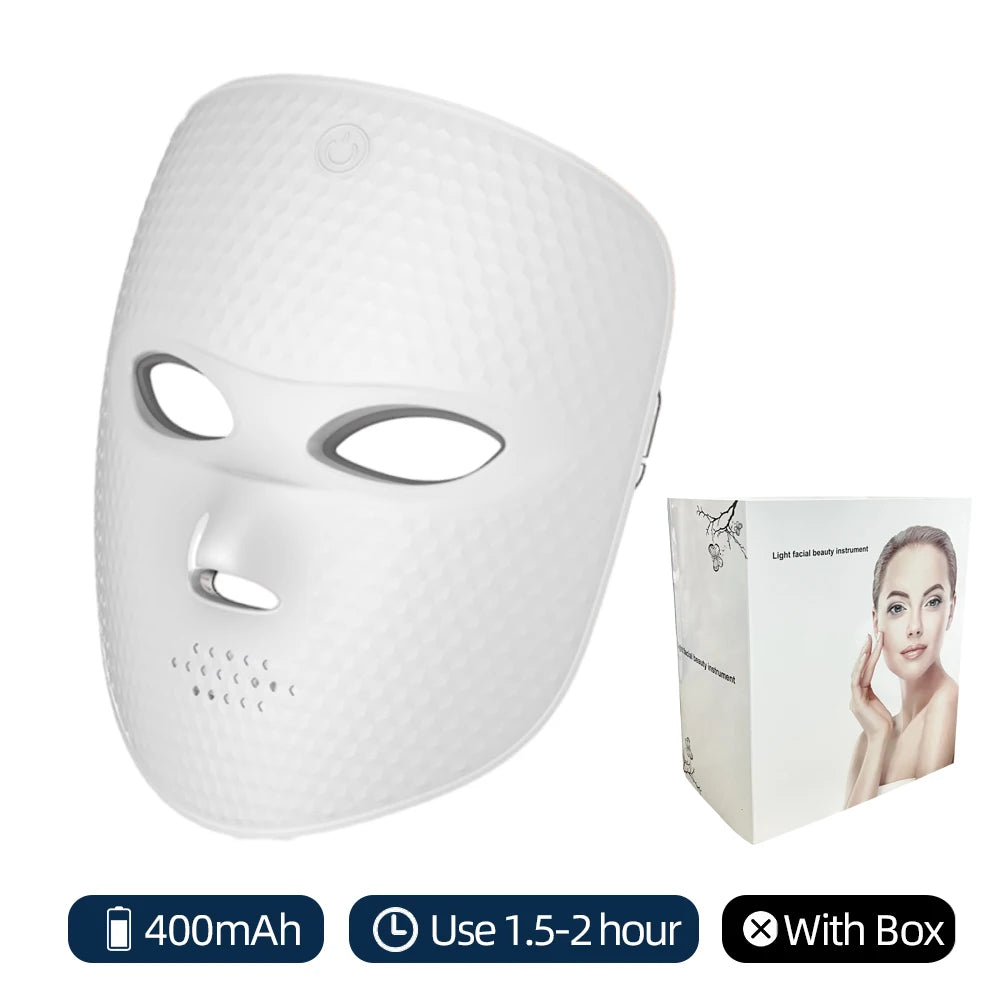 7-Color LED Facial Mask