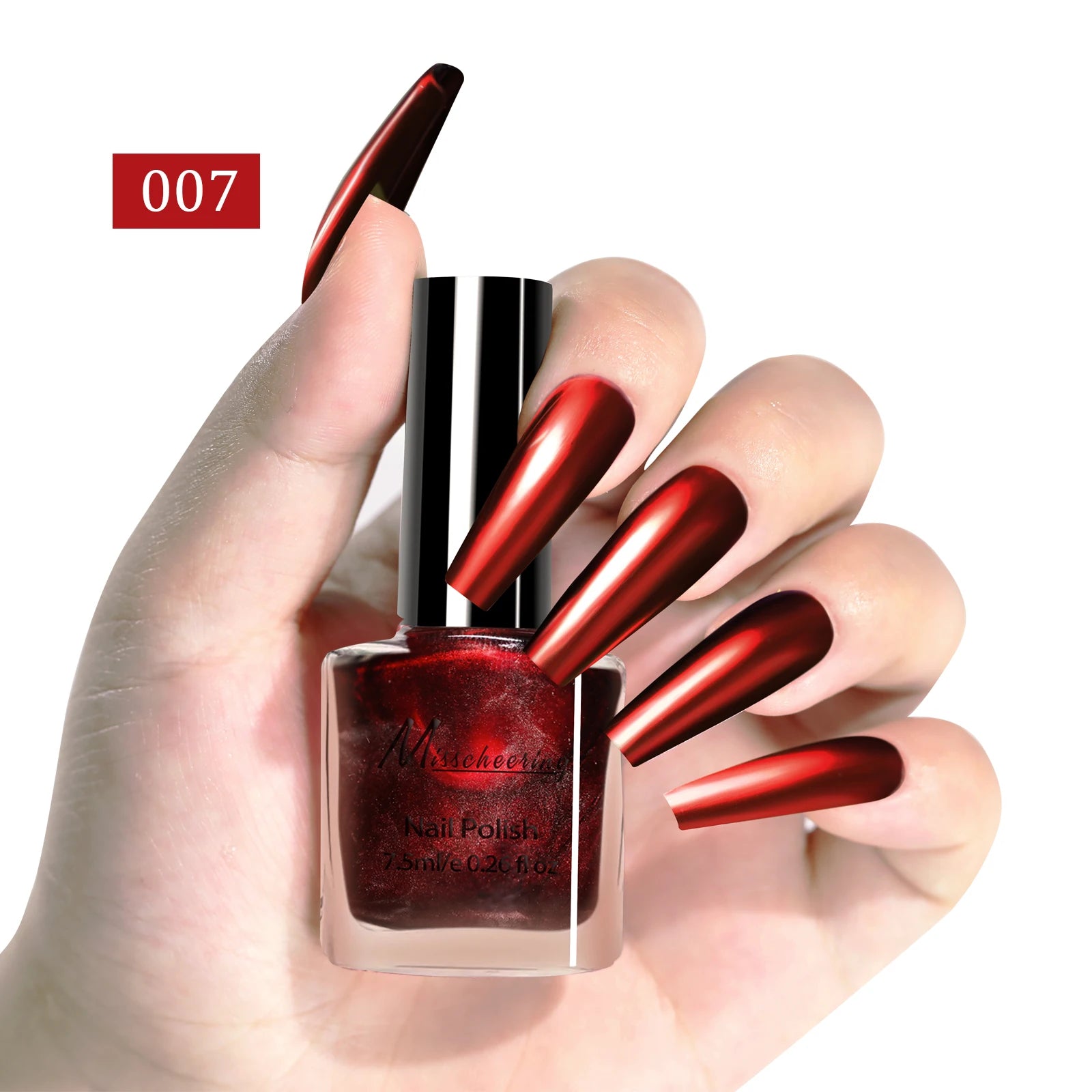 12-Color Mirror Gel Polish Set