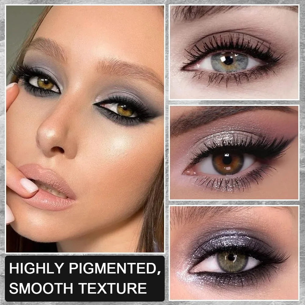 42-Color Matte and Shimmer Eyeshadow Palette