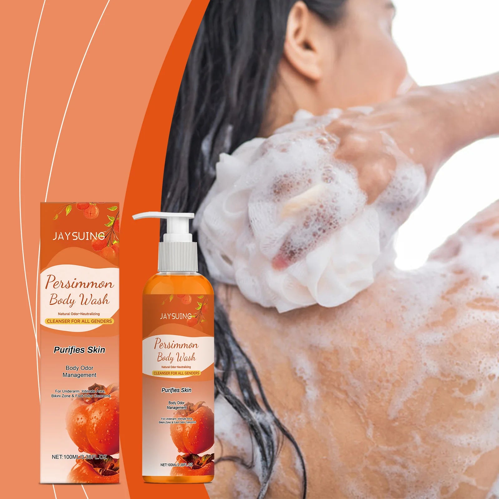 Persimmon Exfoliating Shower Gel