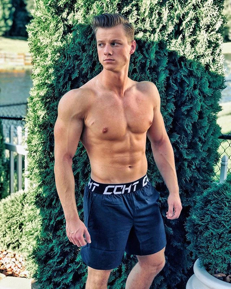 Lightweight Elasticated Tights Workout Beach Shorts