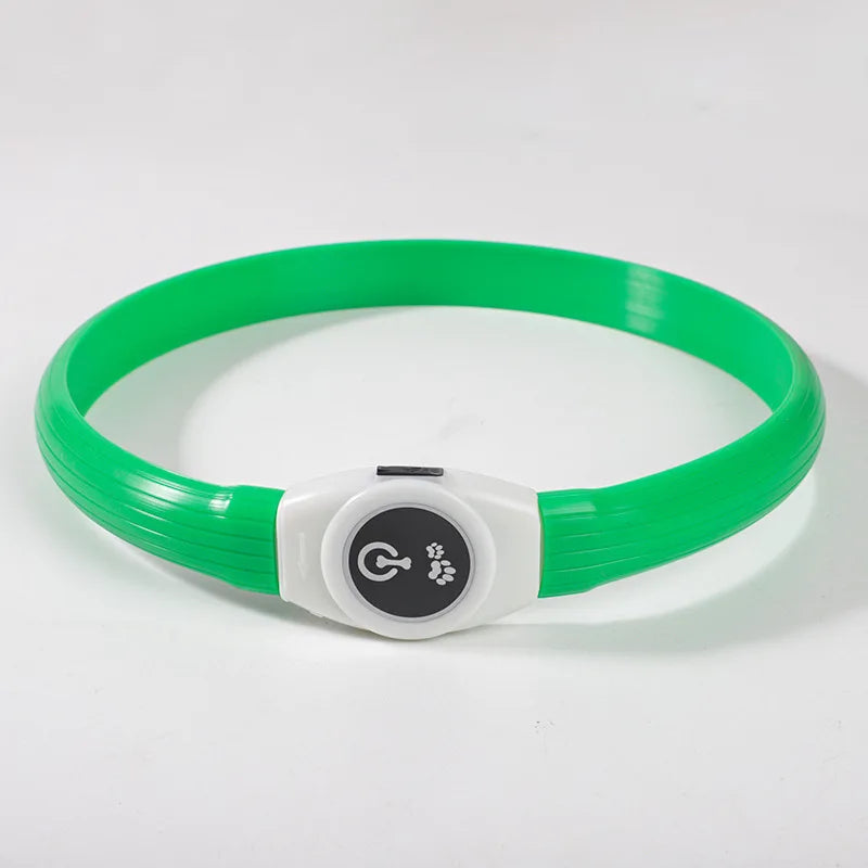 LED Luminous Waterproof Dog Collar