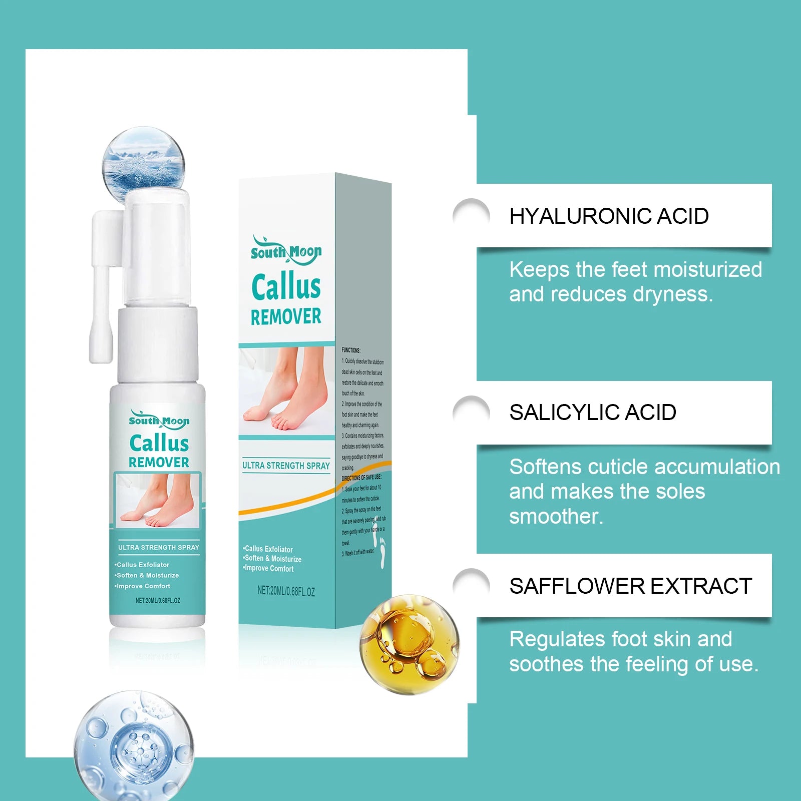 Instant Foot Peeling Spray