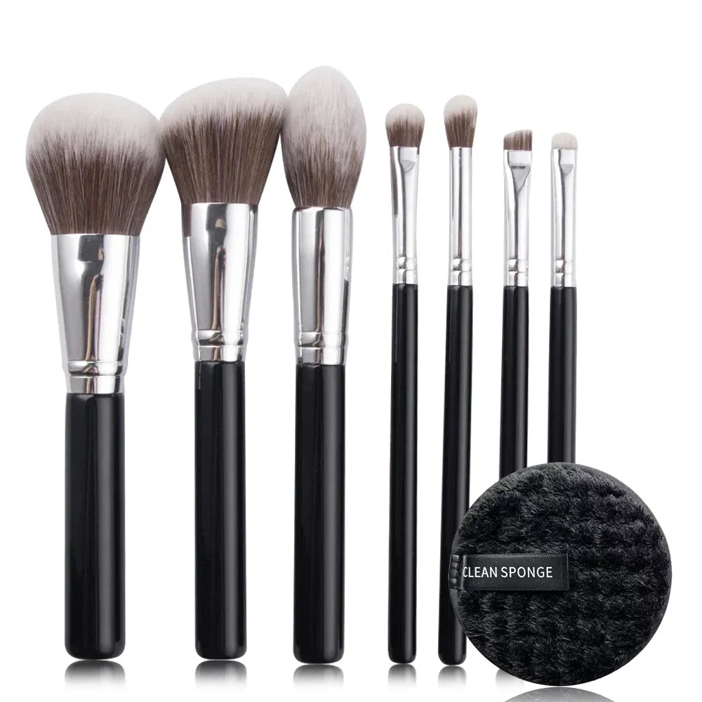 12-Piece Soft Synthetic Makeup Brush Set