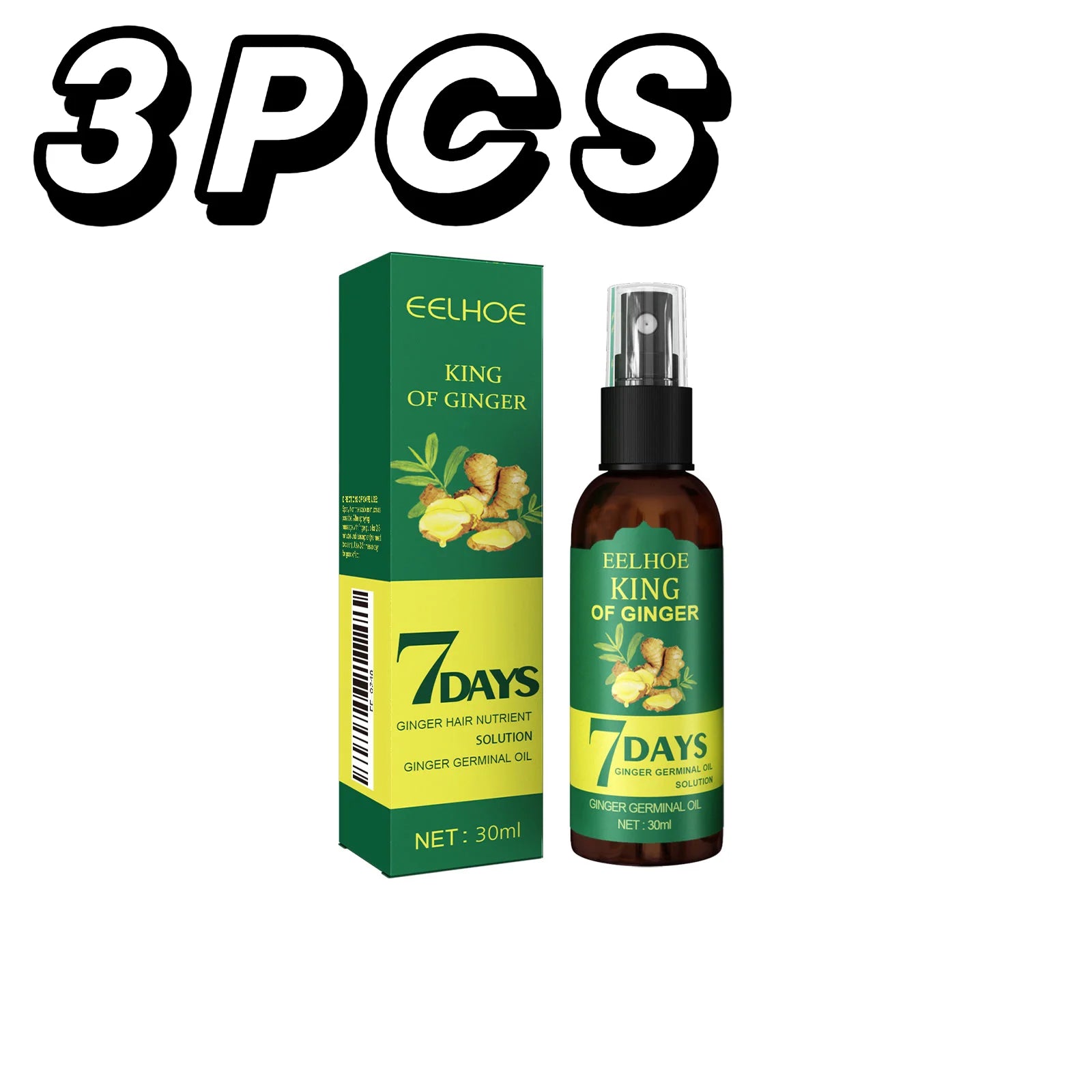 Ginger Hair Booster Serum Spray