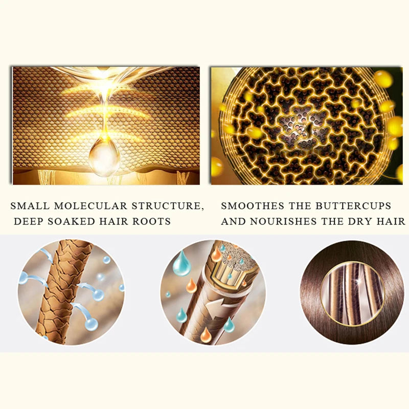 Argan Hair Mask and Marula Serum Set