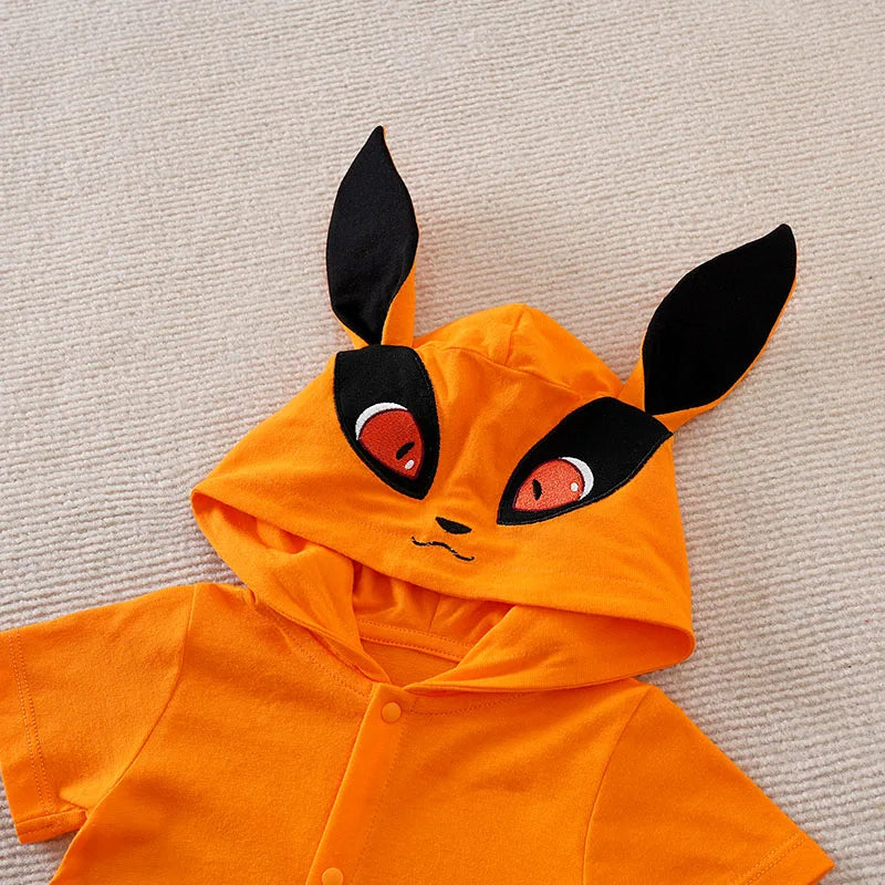 Cute Anime Fox Baby Bodysuit