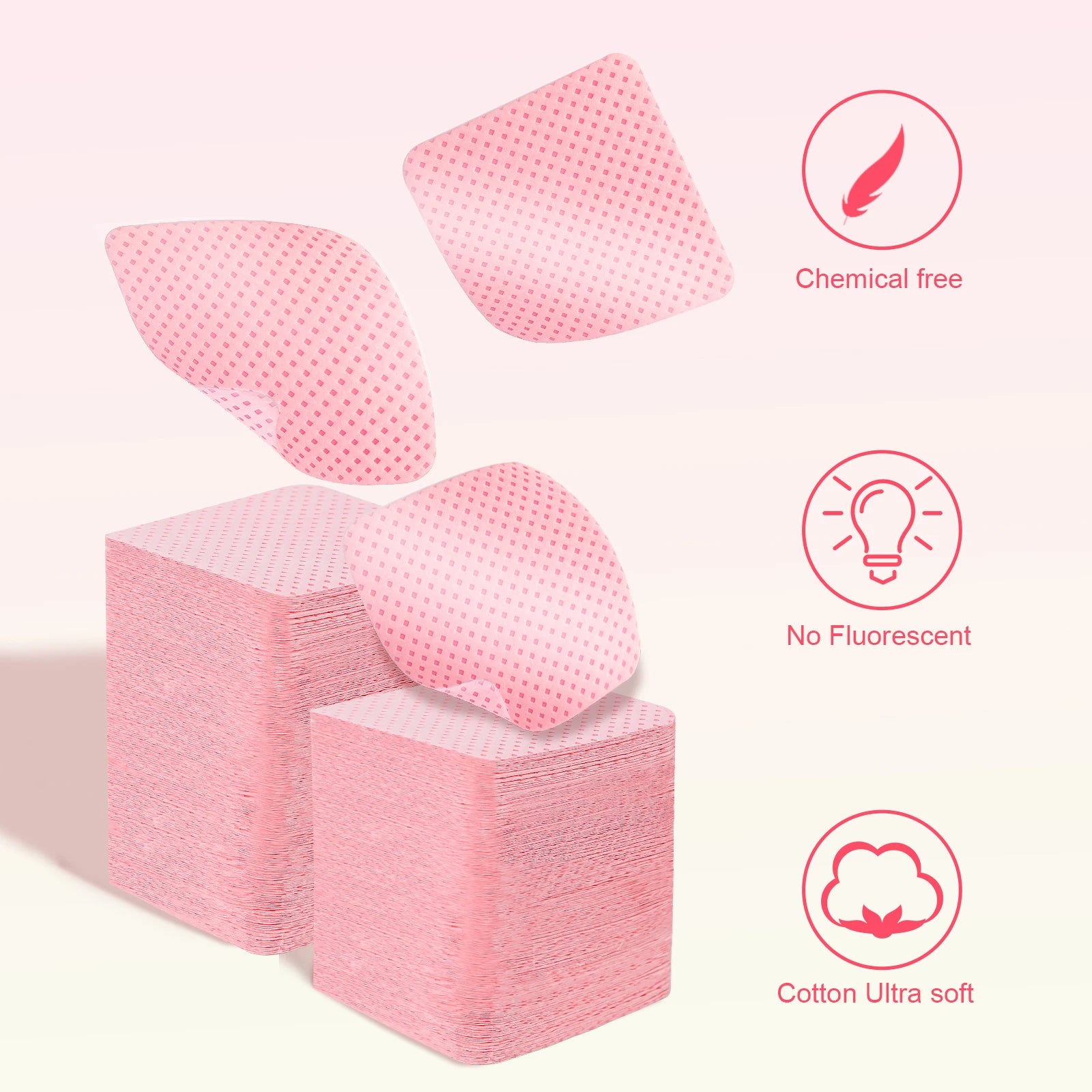 Lint-Free Beauty Cleaning Wipes